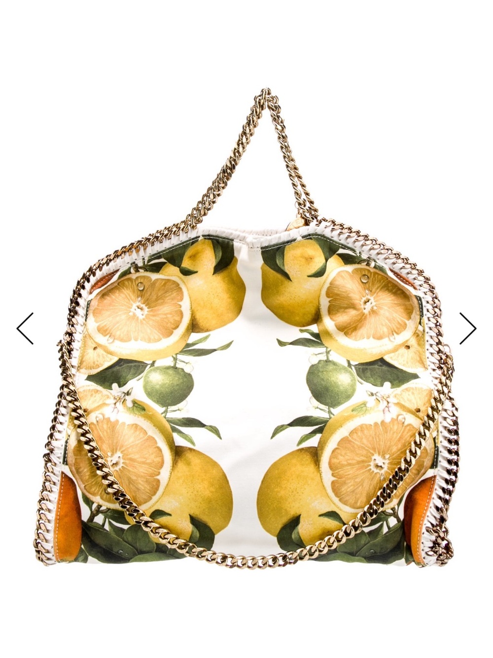 Stella McCartney- Authentic 🍀 ULTRA RARE! Citrus Print Fallabella Bag - Picture 4 of 6